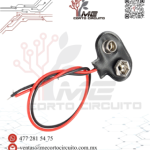 BROCHE SIN PLUG PARA PILA 9V