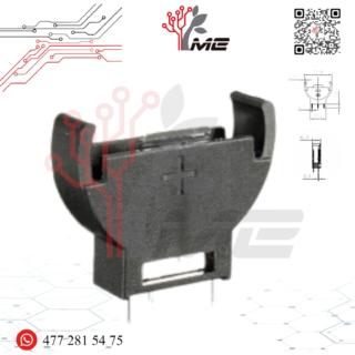 PORTAPILA CR2032 VERTICAL