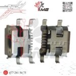 JACK MICRO USB 5 PINES CON CUBIERTA