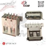 JACK USB DE 4 HILOS PARA CIRCUITO IMPRESO