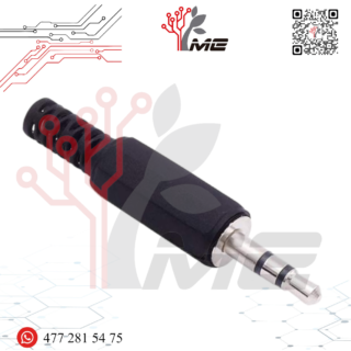 PLUG 3.5 MM STEREO PLASTICO