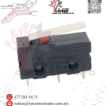 MICRO SWITCH 3 PINES CON LAMINA 3A 250V