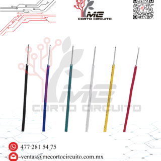 ALAMBRE PARA PROTOBOARD CAL.22 1 METRO