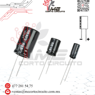 CAPACITOR ELECTROLÍTICO 450V