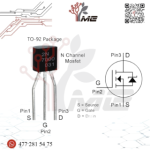 TRANSISTOR MOSFET 2N7000 TO-92