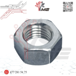 TUERCA DE ACERO GALVANIZADO 1/4 IN