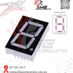 DISPLAY 7 SEGMENTOS .56 IN ÁNODO