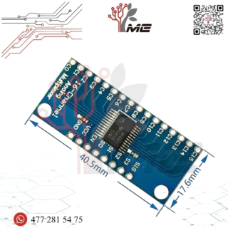 MÓDULO MULTIPLEXOR ANALOGICO CD74HC4067