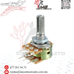POTENCIÓMETRO DOBLE LINEAL 6 PINES