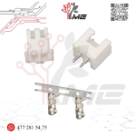 TERMINAL MOLEX XH2.54 MM 2 PINES
