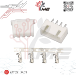 TERMINAL MOLEX XH2.54 MM 4 PINES