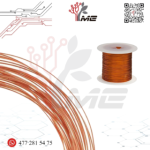 1 METRO ALAMBRE MAGNETO DE COBRE CAL.19