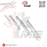 1 METRO DE THERMOFIT 3/16 (5mm) TRANSPARENTE